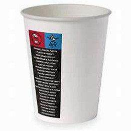 Kubek papierowy 400ml [50] biały-100341