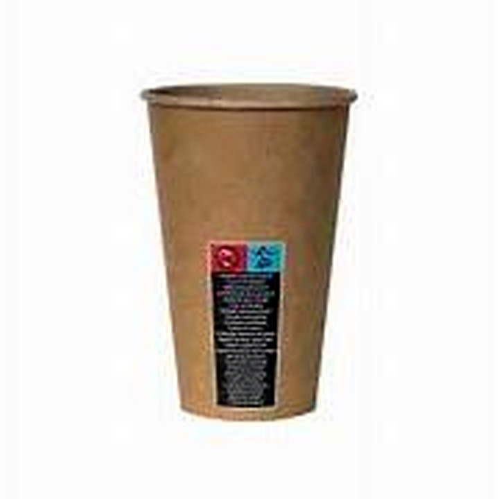 Kubek papierowy 300ml [50] KRAFT-100084