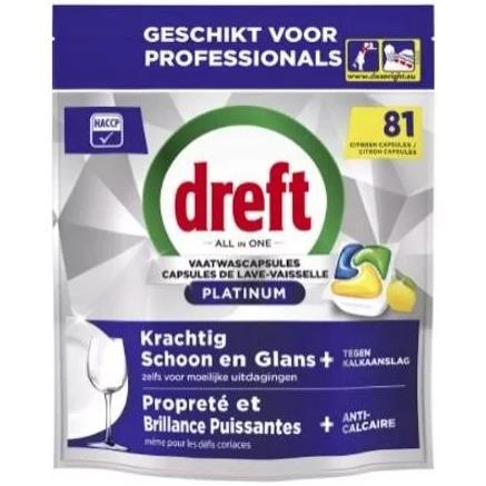 Tabletki do zmywarki DREFT a 81szt LEMON-104491