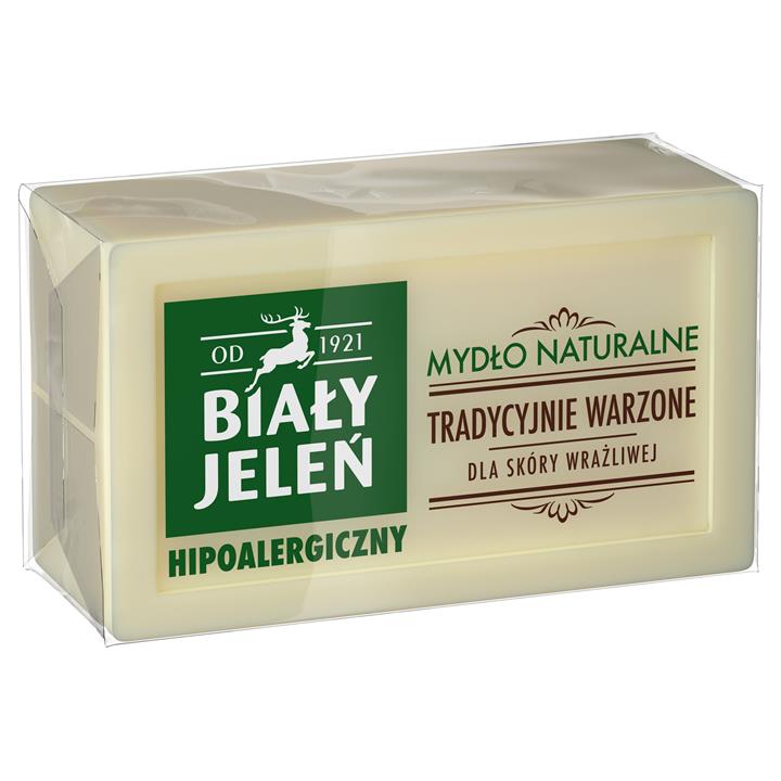 BIAŁY JELEŃ mydło kostka hipoalergiczne 150g-100004