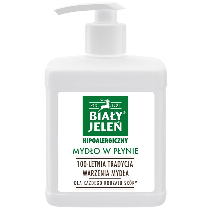 BIAŁY JELEŃ mydło w płynie hipoalergiczne 500ml-100014