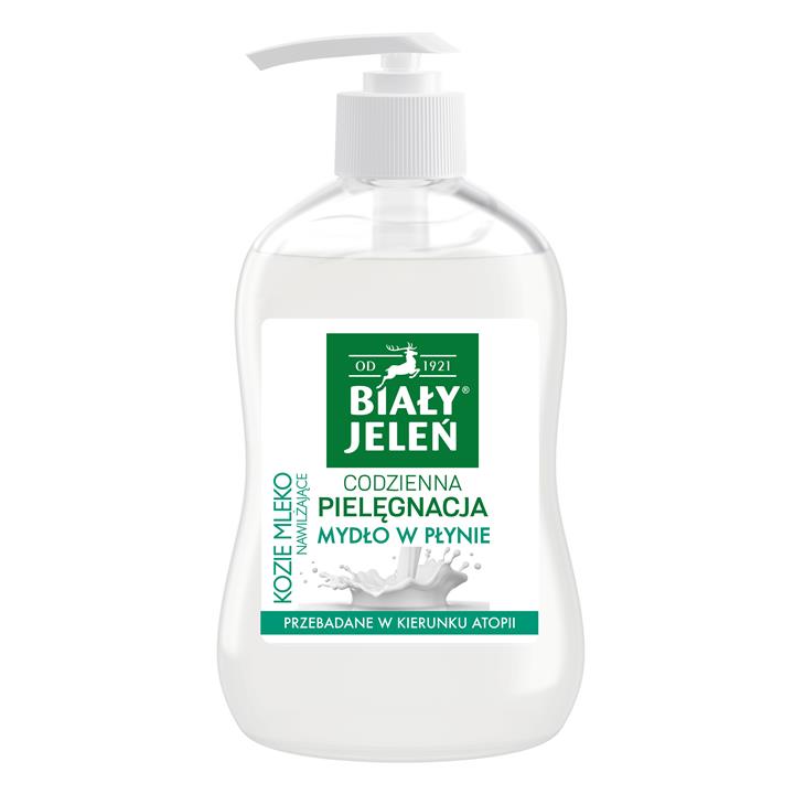 BIAŁY JELEŃ mydło w płynie kozie mleko 300ml-100016