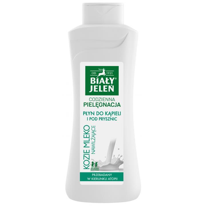 BIAŁY JELEŃ płyn do kąpieli kozie mleko 750ml-100022