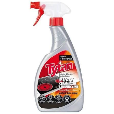 TYTAN płyn do czyszczenia płyt ceramicznych i indukcyjnych spray 500 g-104470