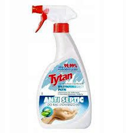 TYTAN płyn do dezynfekcji rąk i powierzchni 500ml spray Anti Septic-104375