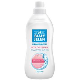 BIAŁY JELEŃ płyn do prania jedwab,wełna,puch 1l-100025
