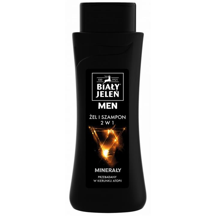 BIAŁY JELEŃ żel i szampon 2w1 minerały men 300ml-100048