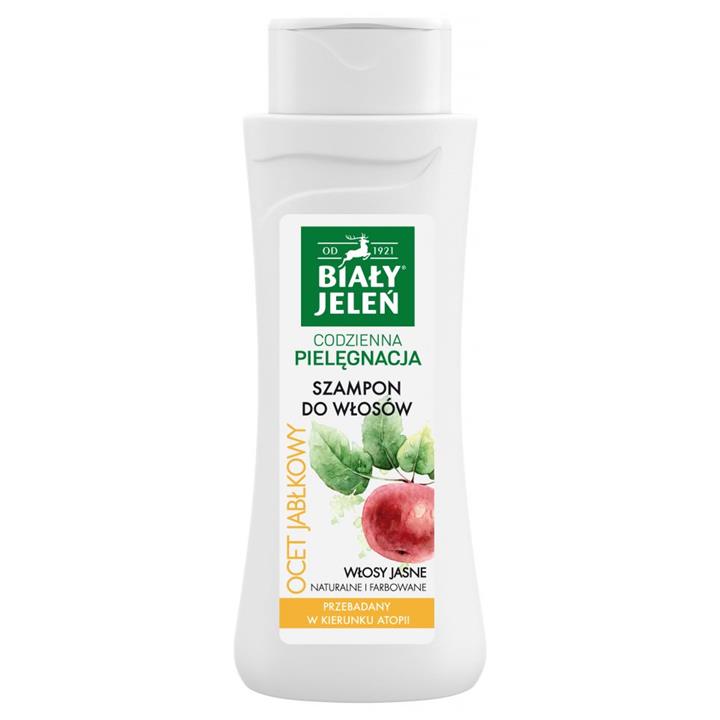 BIAŁY JELEŃ szampon do włosów ocet jabłkowy 300ml-100036
