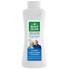 BIAŁY JELEŃ pianka do mycia ciala i twarzy SENIOR 400ml-104414