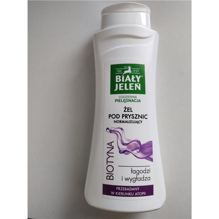 BIAŁY JELEŃ żel pod prysznic biotyna 300ml-103172