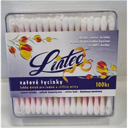 LINTEO patyczki hig. [100] pudełko-100388