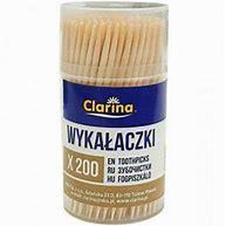 Wykałaczki baryłka 200 szt-100359