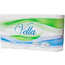 Papier toalet. VELLA [8] 150 3war.-100492