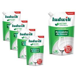 Ludwik płyn do naczyń miętowy 450g saszetka-104477