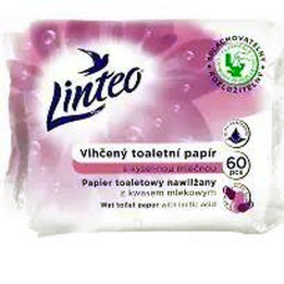LINTEO papier toaletowy nawilżany z kwasem mlekowym [60] -104190